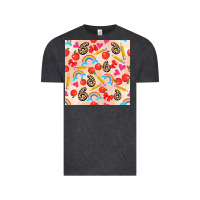 Vintage Black back to school seamless pattern 6 (3600x3600) Vintage Tee - AdoDesignShop