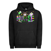 Pigment Black mardi gras nurse Urban Hoodie - OliviaCreatesArt