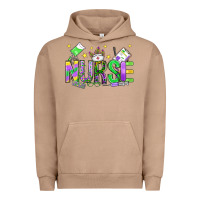 Pigment Burro mardi gras nurse Urban Hoodie - OliviaCreatesArt