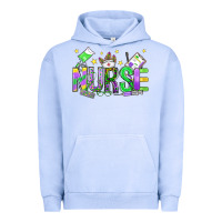Pigment Grape Ice mardi gras nurse Urban Hoodie - OliviaCreatesArt