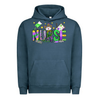 Pigment Midnight Navy mardi gras nurse Urban Hoodie - OliviaCreatesArt