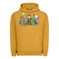 Pigment Peanut Butter mardi gras nurse Urban Hoodie - OliviaCreatesArt
