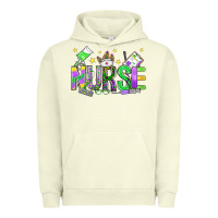Pigment Pistachio mardi gras nurse Urban Hoodie - OliviaCreatesArt