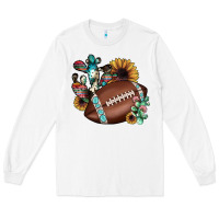 White football cactus sunflower Long Sleeve Tee - JahusDesignShop