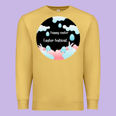 Happy Easter Premium Sweatshirt Designed By Bettercallsaul