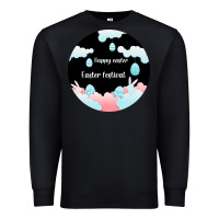 Black Happy Easter Premium Sweatshirt - Bettercallsaul