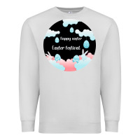 Dove Grey Happy Easter Premium Sweatshirt - Bettercallsaul