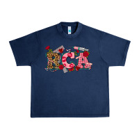 Navy valentines day rca Urban Heavy Tee - NancyCooperArtShop