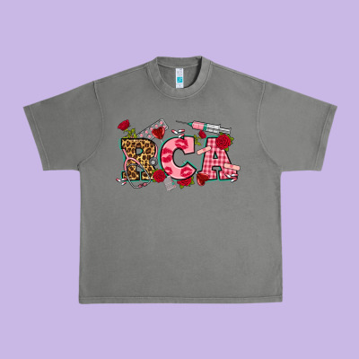 Valentines Day Rca Urban Heavy Tee Designed By Nancycooperartshop