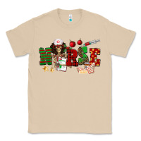 Mushroom Christmas Nurse Classic Tee - NancyCooperArtShop