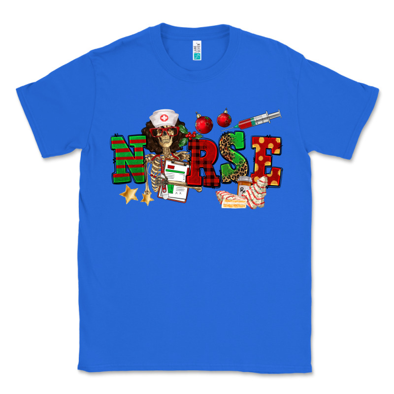 Christmas Nurse Classic Tee by NancyCooperArtShop | Teevron