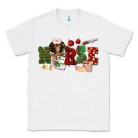 White Christmas Nurse Classic Tee - NancyCooperArtShop