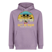 Lavender UFO Vintage Retro Alien Outerspace Spaceship Heavyweight Hoodie - Bettercallsaul