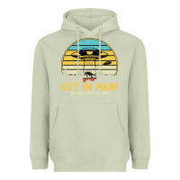 Matcha UFO Vintage Retro Alien Outerspace Spaceship Heavyweight Hoodie - Bettercallsaul