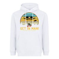 Ufo Vintage Retro Alien Outerspace Spaceship Heavyweight Hoodie | Teevron