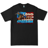 Black Long live freedom 4th of july Premium Tee - Neo Western