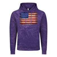 Cloud Purple American flag Vintage Hoodie - JahusDesignShop