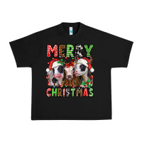 Black merry christmas heifers Urban Heavy Tee - Jasminsmagicworld