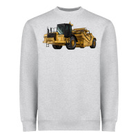 Wheel Tractor Scraper Heavyweight Sweatshirt | Teevron