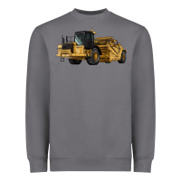 Storm Wheel Tractor Scraper Heavyweight Sweatshirt - LillyAllenDesigns