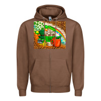Chestnut Coffee Cups St Patricks Day Tumbler Zipper Hoodie - BundleAndBundleShop