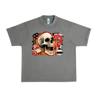 Tornado firefighter skull Urban Heavy Tee - AdoDesignShop