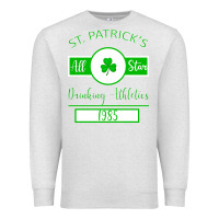 Oatmeal Heather Drinking Athletics Premium Sweatshirt - Bettercallsaul