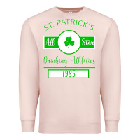 Pale Pink Drinking Athletics Premium Sweatshirt - Bettercallsaul