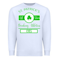 White Drinking Athletics Premium Sweatshirt - Bettercallsaul