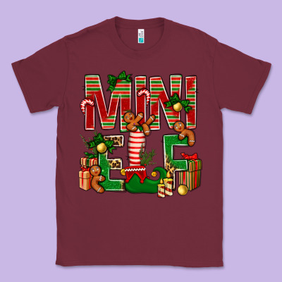 Christmas Mini Elf Classic Tee Designed By Nancycooperartshop