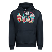 Navy teacher coffee cups Urban Hoodie - OliviaCreatesArt
