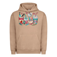 Pigment Burro teacher coffee cups Urban Hoodie - OliviaCreatesArt