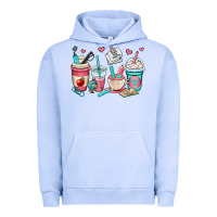 Pigment Grape Ice teacher coffee cups Urban Hoodie - OliviaCreatesArt