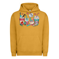Pigment Peanut Butter teacher coffee cups Urban Hoodie - OliviaCreatesArt