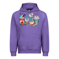 Tulip teacher coffee cups Urban Hoodie - OliviaCreatesArt