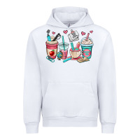 White teacher coffee cups Urban Hoodie - OliviaCreatesArt