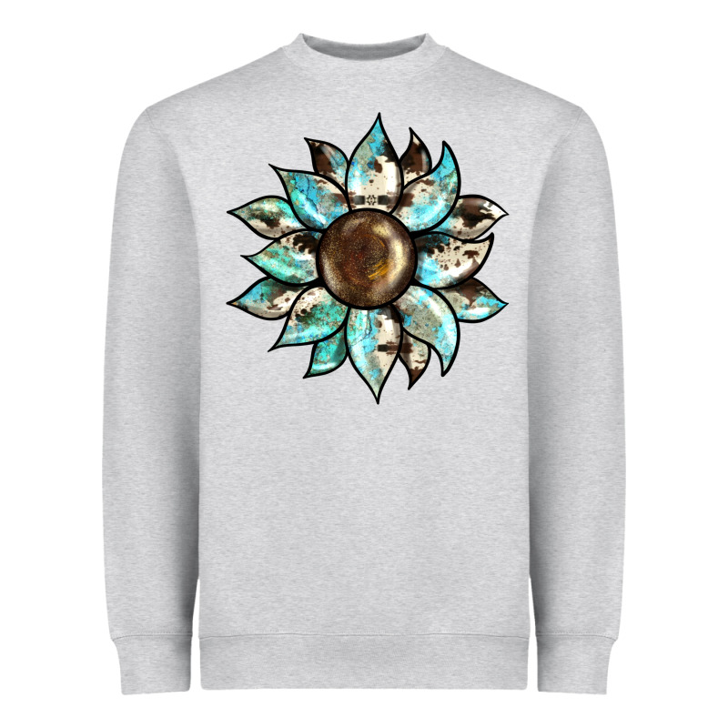 Sunflower Heavyweight Sweatshirt by BarkalooDesign | Teevron