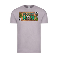 Soccer Mom With Ball And Cactus And Serape Licanse Plate Vintage Tee | Teevron