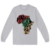 Moon Dust its the black history for me Long Sleeve Tee - MaliasSmallBusiness