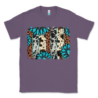 Lavender gemstone leopard cowhide brushstroke Classic Tee - AdoDesignShop