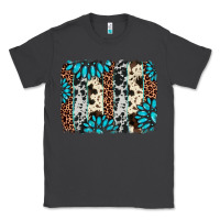 Smoke gemstone leopard cowhide brushstroke Classic Tee - AdoDesignShop