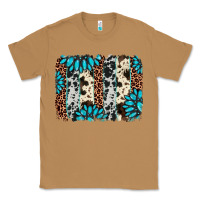 Toasted Coconut gemstone leopard cowhide brushstroke Classic Tee - AdoDesignShop
