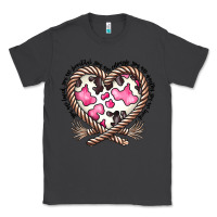Smoke western cowhide heart Classic Tee - CowhideDigitalArt