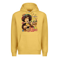 Antique Gold Ay, ay, ay canta y no llores! Premium Hoodie - NancyCooperArtShop