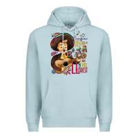Blue Mist Ay, ay, ay canta y no llores! Premium Hoodie - NancyCooperArtShop