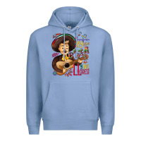 Colony Blue Ay, ay, ay canta y no llores! Premium Hoodie - NancyCooperArtShop