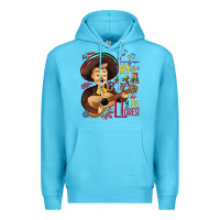 Ocean Blue Ay, ay, ay canta y no llores! Premium Hoodie - NancyCooperArtShop