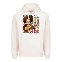 Pale Pink Ay, ay, ay canta y no llores! Premium Hoodie - NancyCooperArtShop
