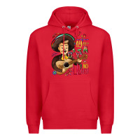 Red Ay, ay, ay canta y no llores! Premium Hoodie - NancyCooperArtShop