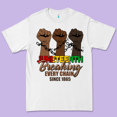 Breaking Every Chain Since 1865 Premium Tee Designed By Hra Design Shop